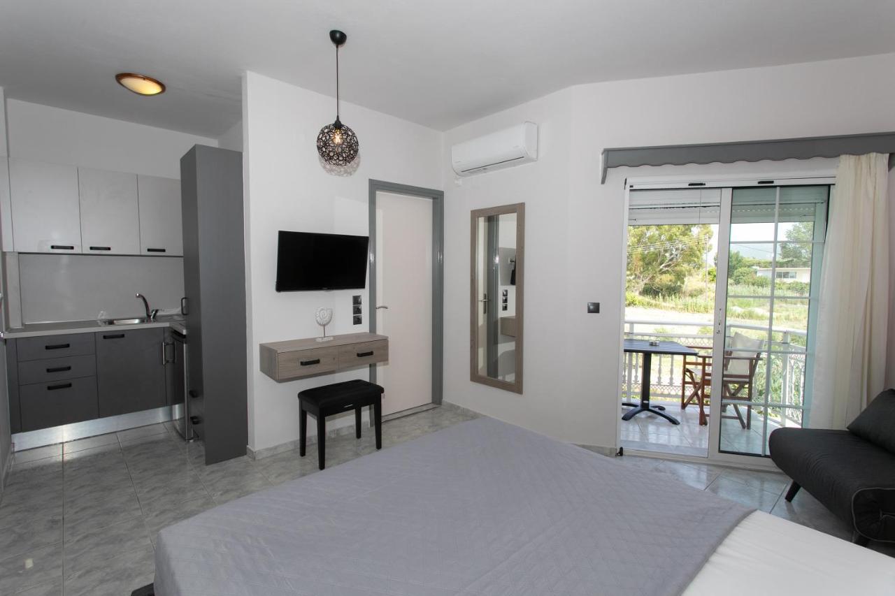 Corali Studios Ammoudia Buitenkant foto