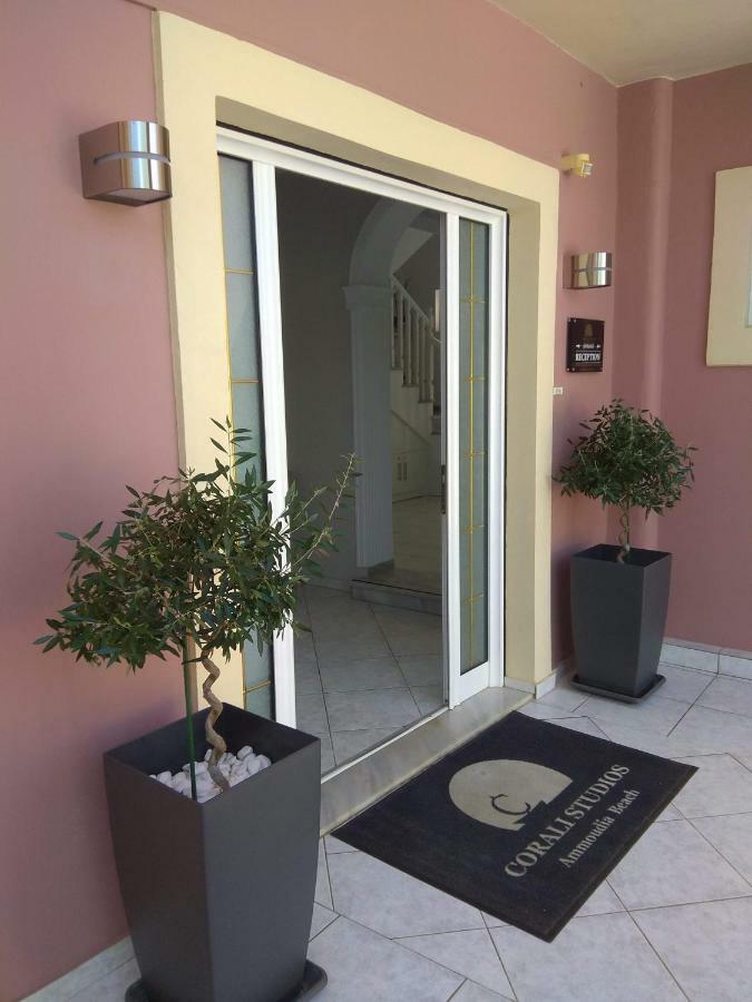 Corali Studios Ammoudia Buitenkant foto
